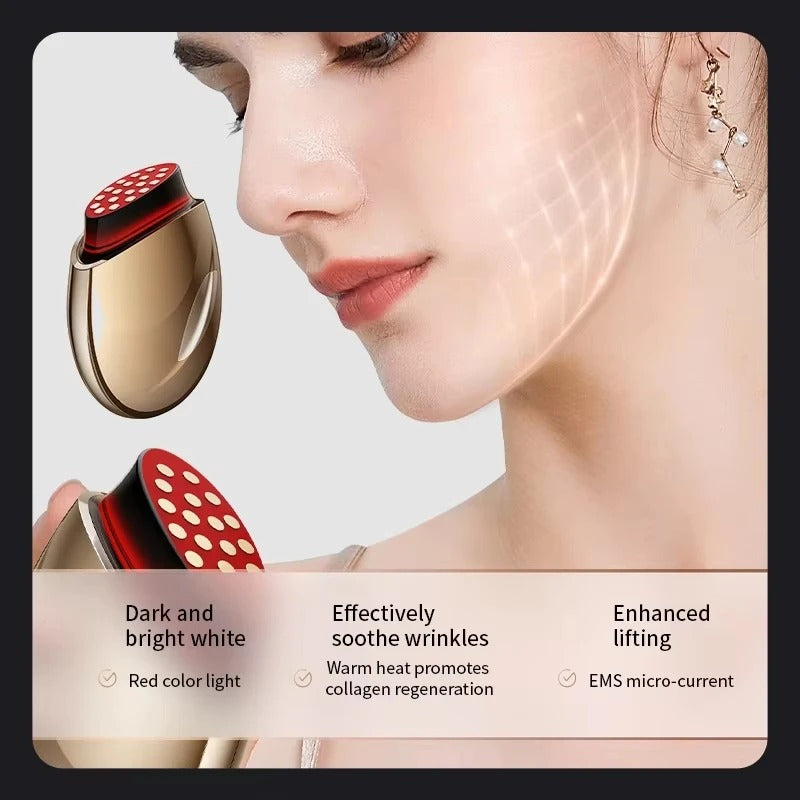 EMS Microcurrent -جهاز التجميل المضاد للتجاعيد